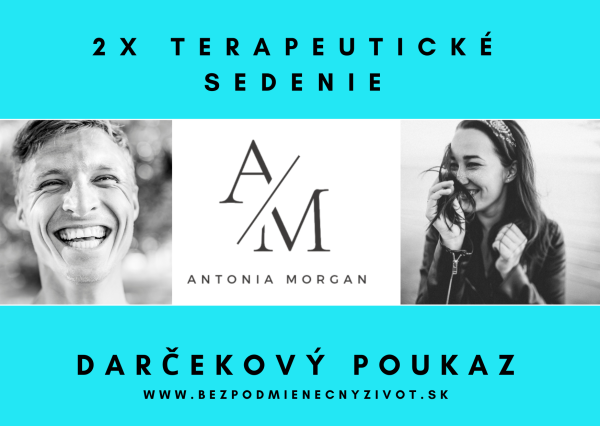 DARČEKOVÝ POUKAZ - 2X TERAPEUTICKÉ SEDENIE