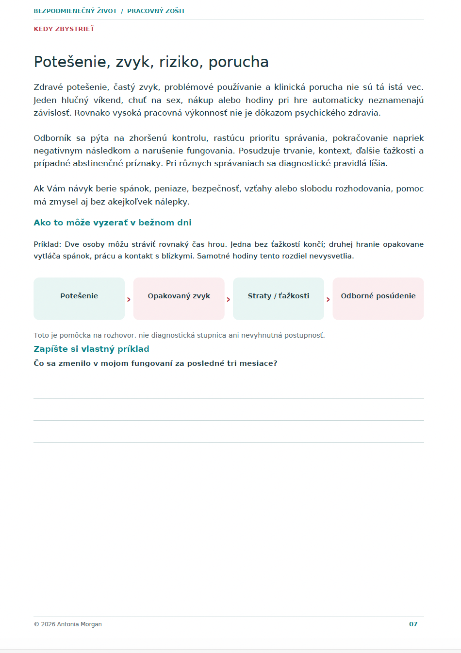 KDE HĽADÁTE SVOJ DOPAMÍN? Psychologický pracovný zošit o návykových vzorcoch a vedomej zmene – PDF – Obrázok 2
